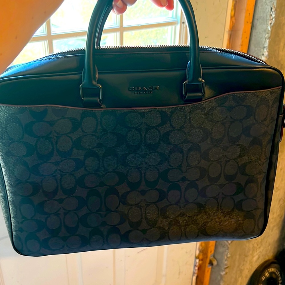 Mens coach brief case